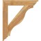 Ekena Millwork Funston Traditional Rough Sawn Bracket, Western Red Cedar, 4"W x 28"D x 32"H BKT04X28X32FST01RWR - alternate 3